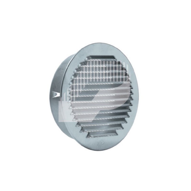 rejilla de aluminio circular 8 con ventilación de tubo de escape para campana de cocina 8 Pulgadas Tapa de rejilla de ventilación de aluminio circular Ø 200 mm