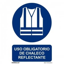 SEÑAL USO OBLIGATORIO DE CHALECO REFLECTANTE RD20043 NORMALUZ