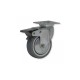 RUEDA GIRATORIA CON FRENO DE TERMO-CAUCHO DE 50MM PLETINA CARGA 50 KG PARA MUEBLES Y CARGA LIGERA RUEDA GIRATORIA CON FRENO DE TERMO-CAUCHO DE 50MM PLETINA CARGA 50 KG PARA MUEBLES Y CARGA LIGERA