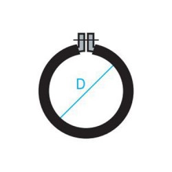 ABRAZADERA ISOFÓNICA M-8 VARIAS MEDIDAS ABRAZADERA ISOFÓNICA M-8 VARIAS MEDIDAS