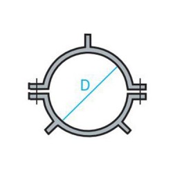 ABRAZADERA DE VIENTO VARIAS MEDIDAS ABRAZADERA DE VIENTO VARIAS MEDIDAS