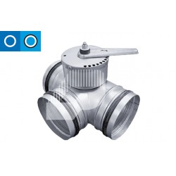 REGULADOR DE CAUDAL TE 90° BYPASS REGULADOR DE CAUDAL TE 90° BYPASS