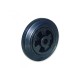 RUEDA SIN SOPORTE DE GOMA DE 100 MM Y EJE DE PLÁSTICO PARA CARGA DE 70 KG RUEDA SIN SOPORTE DE GOMA DE 100 MM Y EJE DE PLÁSTICO PARA CARGA DE 70 KG