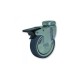 RUEDA GIRATORIA CON FRENO DE TERMO-CAUCHO 60 MM PARA MUEBLES Y CARGAS LIGERAS SOPORTA 60 KG RUEDA GIRATORIA CON FRENO DE TERMO-CAUCHO 60 MM PARA MUEBLES Y CARGAS LIGERAS SOPORTA 60 KG