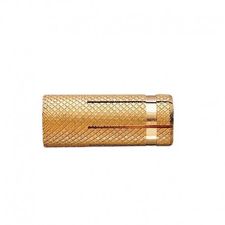 TACO M8 X 28 MM Ø10 DE LATÓN PACK 100 UD.