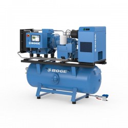 COMPRESOR DE TORNILLO 10CV CON DEPÓSITO Y SECADOR A 8BAR/10BAR BOGE C10 LDR COMPRESOR DE TORNILLO 10CV CON DEPÓSITO Y SECADOR A 8BAR/10BAR BOGE C10 LDR