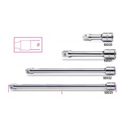 ALARGADERA CON CUADRADO MACHO Y HEMBRA 1/2" BETA REF.920/20÷920/22