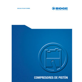 Catálogo Boge Compresores Pistón