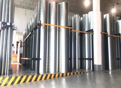Suministro Industrial Lorca almacén de tubos de chapa
